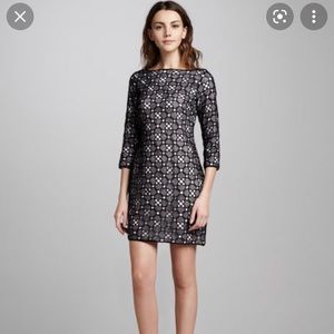 Catherine Malandrino Contrast Lace Dress